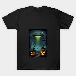 UFo Halloween T-Shirt